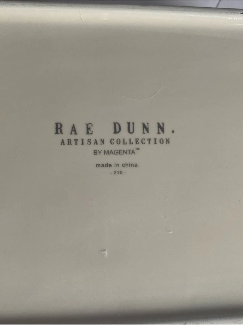 Rae Dunn “Favorite Things” Jewelry Box Ceramic